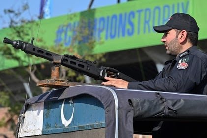 Pakistani police officers unwilling to perform duty in the Champions Trophy, over 100 suspended.