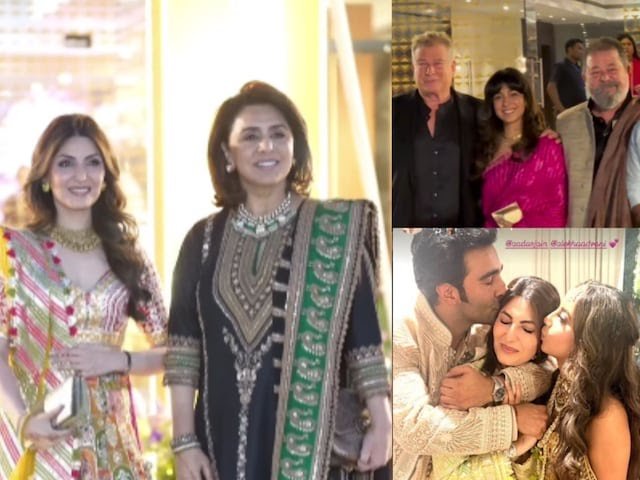 The Kapoor family arrived in style at Aadar Jain’s Mehendi ceremony, with Shashi Kapoor’s beloved children stealing the spotlight and reminding fans of the legendary actor.
