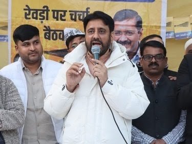 Amantullah Khan said amidst raids from UP to Rajasthan, “I am in Okhla, I haven’t fled anywhere.”