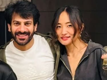 When asked about the kiss, Karanvir did not respond and said, “I was crazy then, and I remain crazy.”