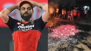 IPL 2025: RCB फैंस का जुनून, नंगे पैर आग के अंगारों पर चले – वीडियो वायरल