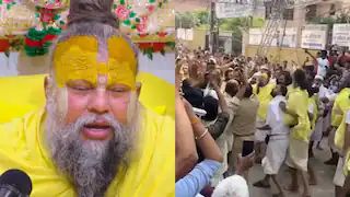 वृंदावन में संत प्रेमानंद महाराज बाल-बाल बचे, पदयात्रा के दौरान टला बड़ा हादसा