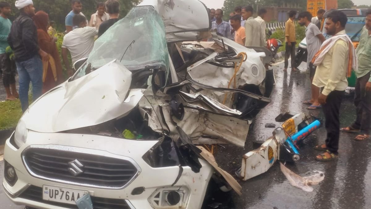 यूपी की 6 बजे की 6 बड़ी खबरें: मैनपुरी में भीषण हादसा, कानपुर में ट्रेन डिरेल, हाशमी ग्रुप चेयरमैन को धमकी